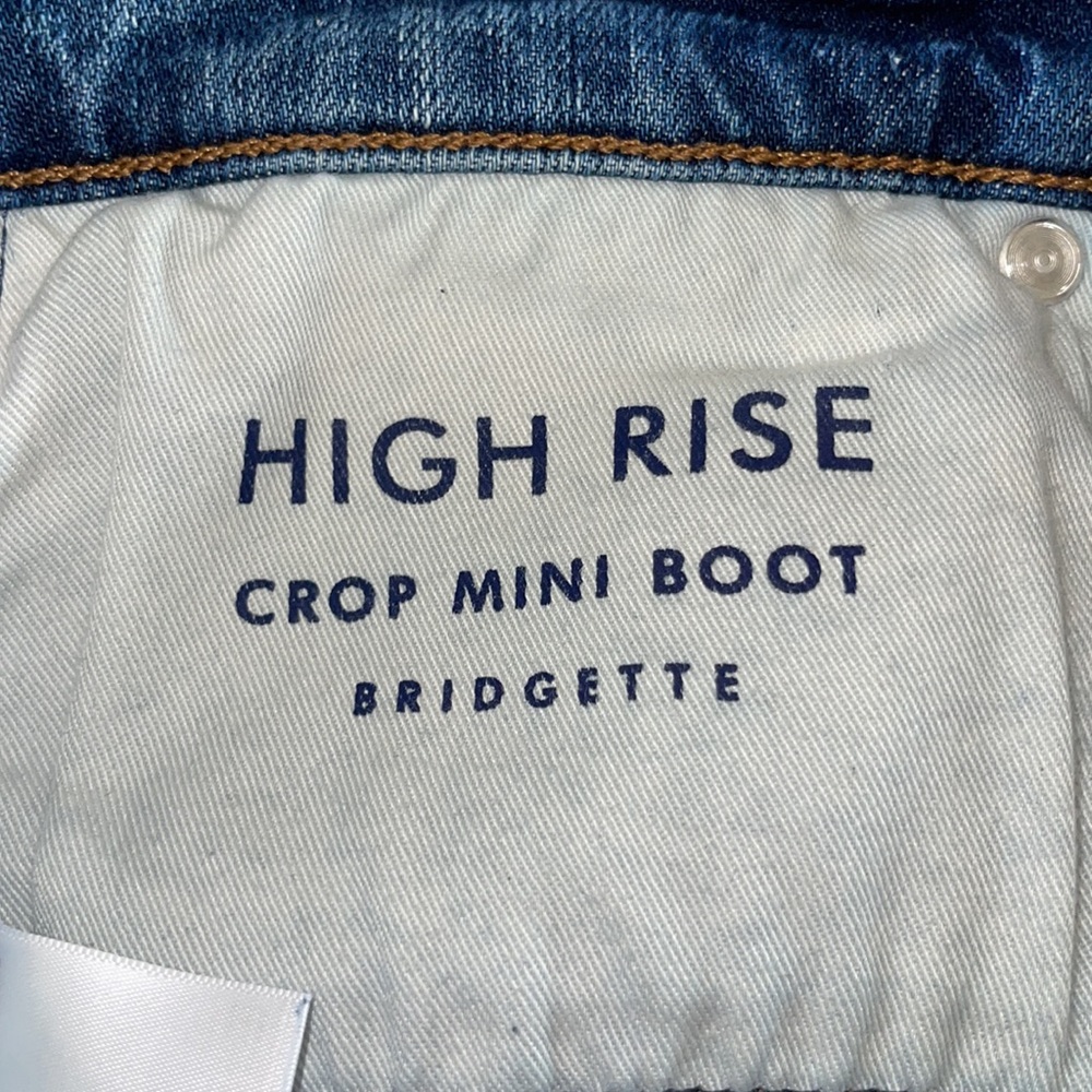 Lucky Brand Bridgette High Rise Crop Mini Bootcut Jeans - Picture 8 of 11